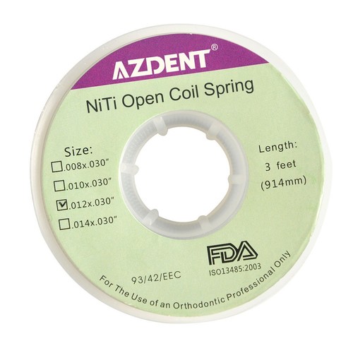 Dental Orthodontic Niti Open Coil Spring /Open and closed Distalized Spring - Picture 45 of 59