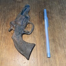 Vintage Toy Gun Decor Ranger Jr Die Cast Cap Pistol Cowboy Pistol Iron .44 Cal M