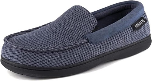 Men's Slippers Memory Foam Moccasin Casual House Shoes Slip-on Outdoor size new - Picture 3 of 31