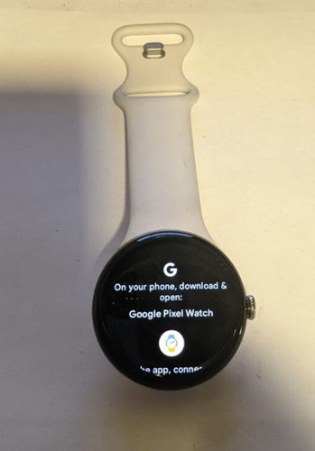 Google Pixel Watch 3 32GB - Silver - 45MM - Wifi + Bluetooth - See Below - Photo 2 sur 6