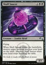 Magic the Gathering MTG Skull Saucer (66) Unstable   LP