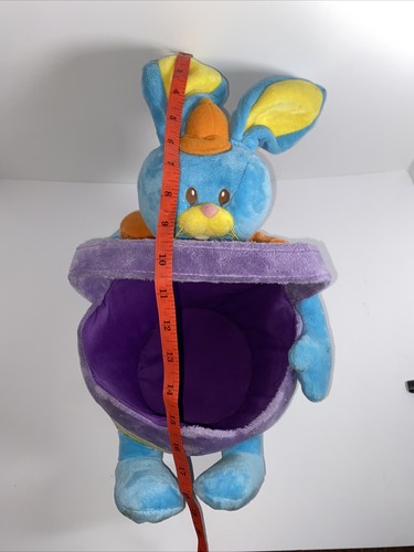 Easter Bunny Plush Basket Great for Easter Egg Hunts - Picture 11 of 12