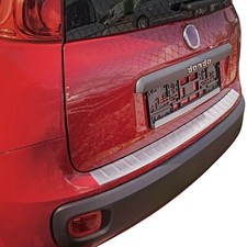 Ladekantenschutz in MATT für Fiat Panda (Typ 312 / 319) ab 2012- MIT ABKANTUNG