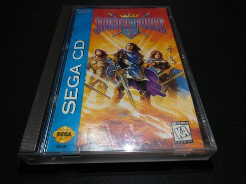 Shining Force CD Sega CD EX+NM condition COMPLETE!