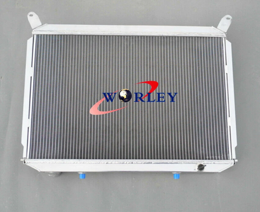 Aluminum Radiator + Fans For 1984-1989 Nissan 300ZX 3.0L V6 1985 1986 1987 1988 - Image 3 of 4