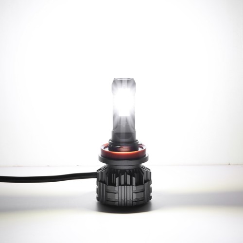 AUXBEAM H11 H9 LED Headlight Bulbs Low Beam Super Bright 6000K White Canbus New - Foto 2 di 12