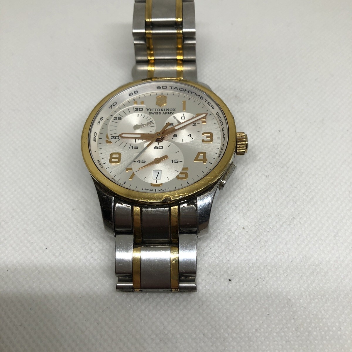 [本物]ウォッチ MISANI SWISS MADE 1594 VICTORINOX SWISS ARMY MEN'S WATCH 241299 IN GOOD CONDITION