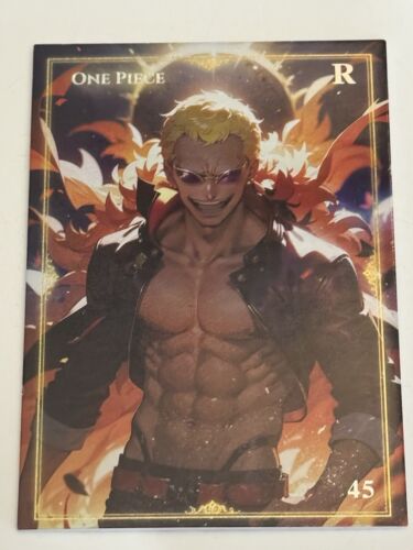 Doflamingo R 45 One Piece Blooming Passion Anime Sammelkarte