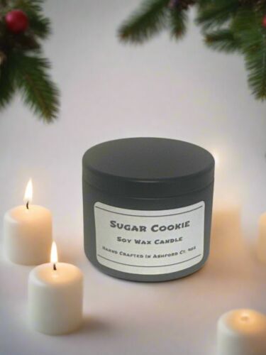 4oz Candle Tins, Great Fragrances, Soy Wax, Scented, Gifts, Wedding Favors - Picture 10 of 11