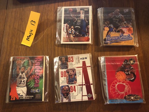 ORLANDO MAGIC☄️NBA Basketball Team Set 🏀 Lot of 5 Sets ShaQ Penny Hardaway  #13 - Picture 7 of 8