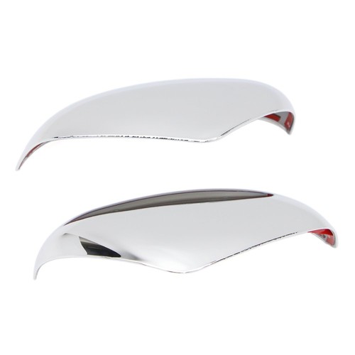 For Benz Smart Fortwo 453 2015-2017 Chrome Rearview Side Wing Mirror Cover Trim - Picture 5 of 11