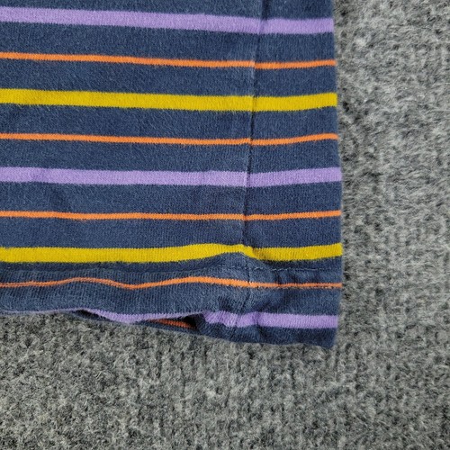 Obey Shirt Women's Small Blue Purple Striped Graphic Tee Short Sleeve Top Adult - Bild 9 von 16