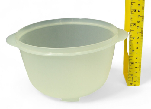 Juego de tazones mezcladores Tupperware transparentes 2643B-4 2642B-4 2643A-3 sin tapas - Imagen 6 de 19