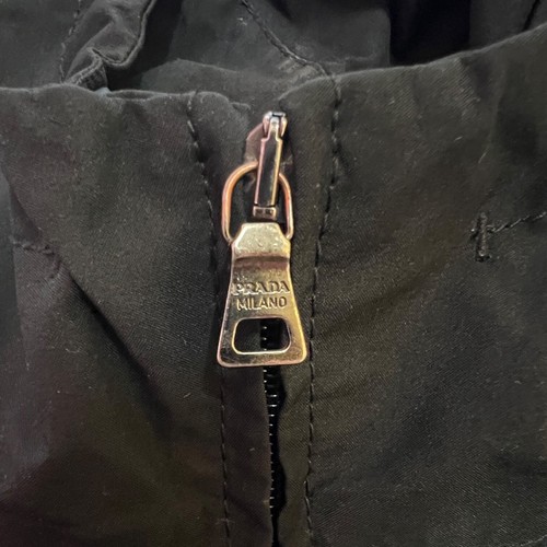 PRADA Vtg 2000s SGV153 Black Goretex Technical Nylon Ski Jacket Mens Sz 52 L - Picture 7 of 14