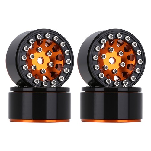 INJORA 1.0 Beadlock Wheel Rims for RC Crawler SCX24 Enduro24 TRX4M FCX24,W1049 - Picture 22 of 41