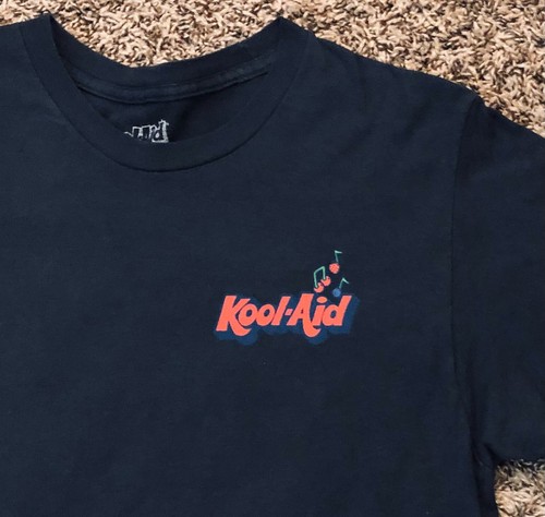 Kool-Aid Official Kool-Aid Retro Jammers Oh Yeah! Men's Blue T-Shirt Medium - Picture 2 of 5