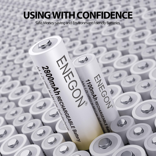Rechargeable Ni Mh AAA Batteries 1.2V 1100Mah High Capacity Triple a Battery - Picture 7 of 12