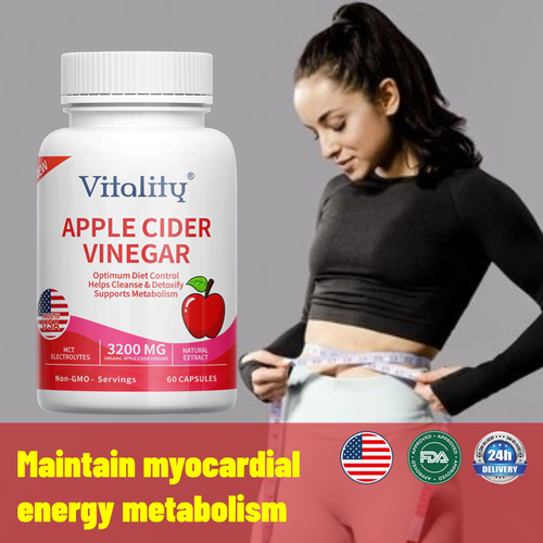 APPLE CIDER VINEGAR Optimum Diet Control Helps Cleanse&Detox Supports Metabolism - Picture 8 of 10
