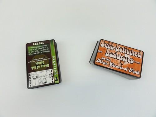 Bell-Bottomed Badassses on the Mean Streets of Funk Card Game COMPLETE used 2004 - Picture 10 of 10