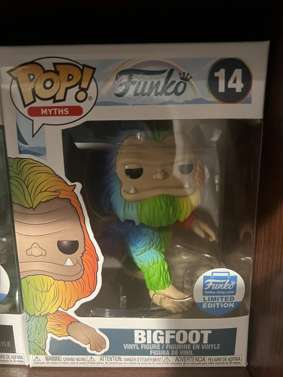 Funko POP Myths RAINBOW BIGFOOT 14 EXCLUSIVE Vinyl Figure