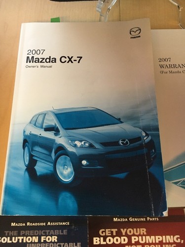 2007 Mazda CX-7 Owners Manuals Complete Set - Bild 2 von 7