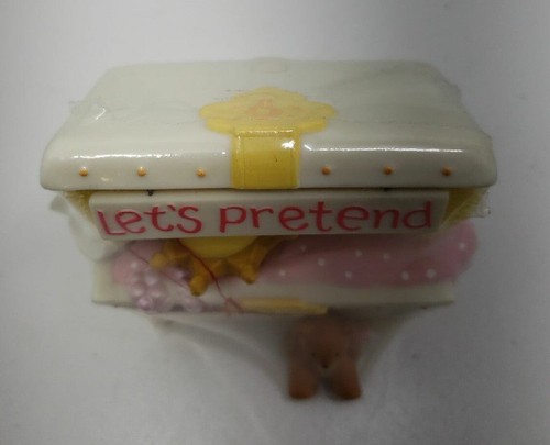 Snowbabies Department 56 "Lets Pretend Trunk Shelf Sitter Nursery Room Decor - Picture 7 of 14