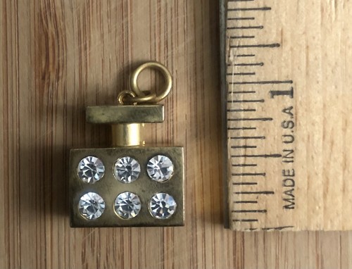 Michael Kors Gold Tone and Crystal Pendant Charm - Picture 7 of 9