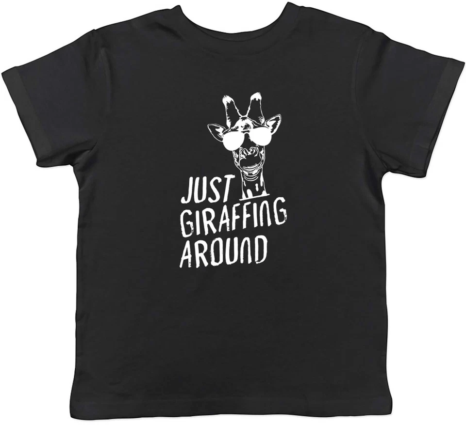 BABY ORIGINALS Just Giraffing Around Giraffe Tier Kinder Kids T-Shirt Jungen Mädchen Geschenk
