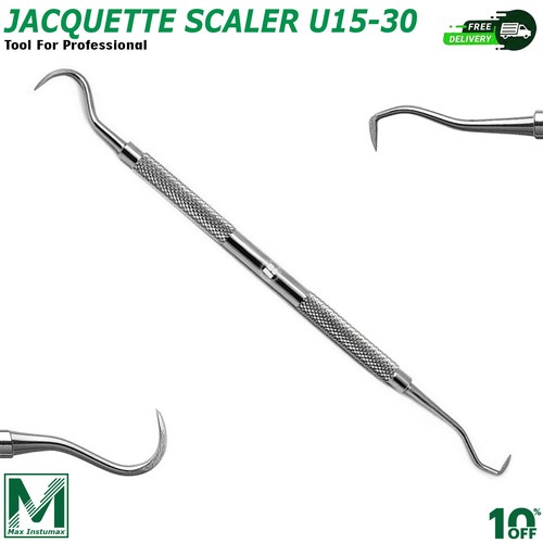 Dental Scaler Anterior Towner Jacquette U15-33 Dental Instrument - Picture 13 of 30