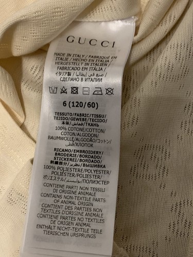 Gucci Kinder Tshirt Good Luck Jungs/Mädchen - Bild 4 von 4