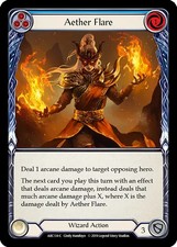 Aether Flare (Blue) Arcane Rising 1st Edition Flesh And Blood TCG