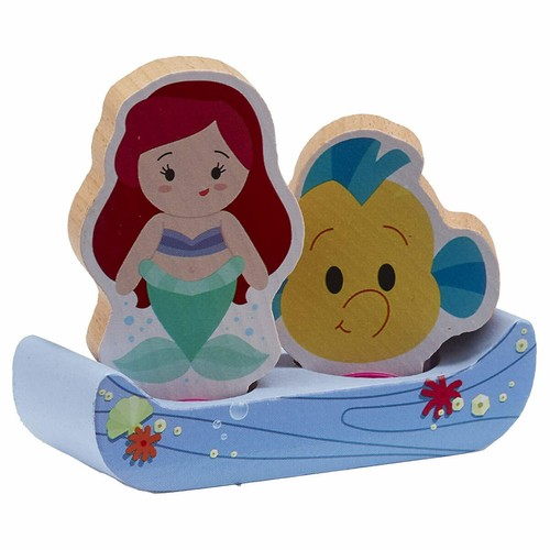 Disney Princess - Ariel's Undersea Grotto Wooden Figures Playset - Picture 3 of 8