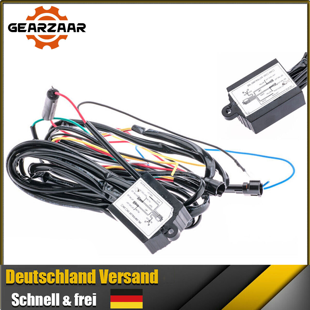 LED TFL Tagfahrlicht R87 Modul 50 Dimmung Steuergerät Mini mit Coming Home