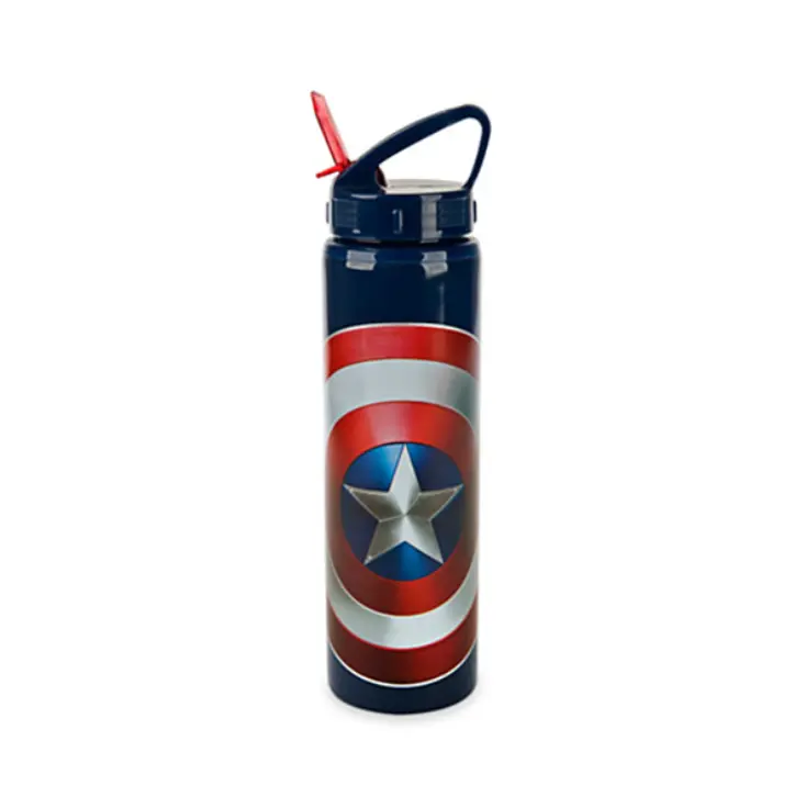 [Disney Store] Captain America Water Bottle - Large - New