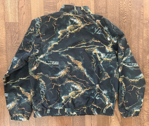 NWOT FW20 Supreme Marble Track Jacket Black Size Large - Picture 5 of 8