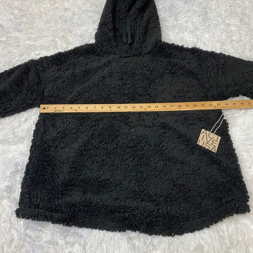 Active USA Fur Faux Hooded Jacket for Women -Black- Large NEW - Picture 13 of 15
