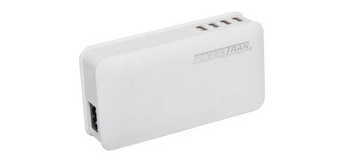 USB Charger 8 Port Intelligent Fast Charging 12A/60W POWERTRAN Safe - Picture 4 of 5