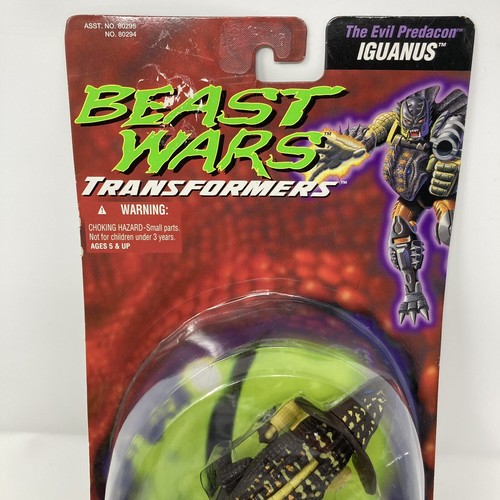 Transformers Beast Wars IGUANUS Kenner 1995 Original Line Never opened - Picture 2 of 7