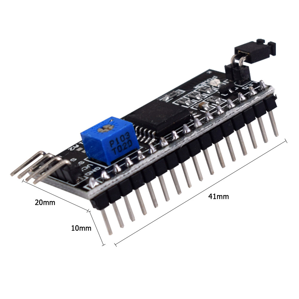 iic i2c 1602 serial lcd module supplier