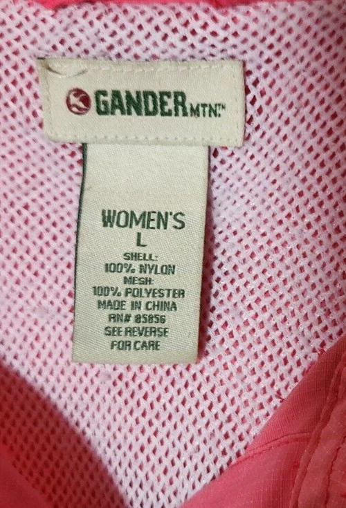 Camisa de nailon ventilada Gander Mountain para mujer serie Guide caza pesca grande Foto 2 de 4