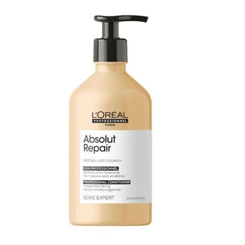 Loreal Absolut Repair Gold Quinoa + Protein Conditioner 750ml latest label - Picture 2 of 6