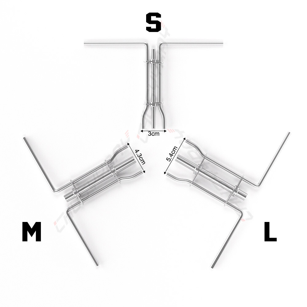 Asta Della Tazza A U 3 Pezzi, Strumento Di Installazione Del - Foto 3