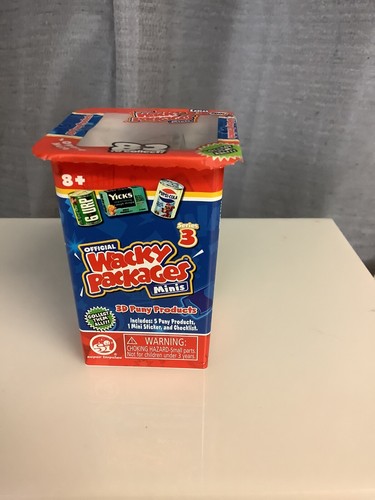 Wacky Packages Minis 3D Puny Products Series 3 Duznt Do Nuthin #638 - Picture 5 of 5