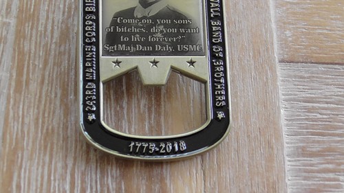 USMC Crossing the Meuse Argonne 4th Marine Brigade WW1 Challenge Coin #A684 - Bild 4 von 15