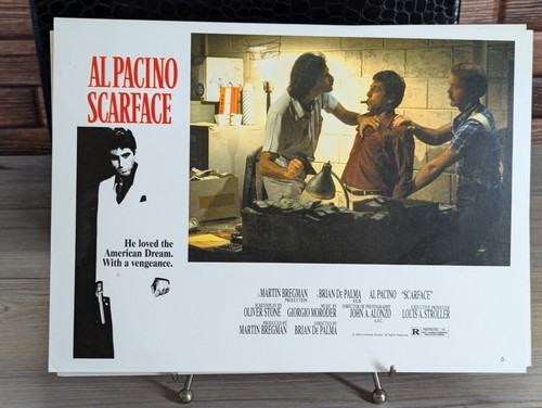 Scarface Anniversary Collector's Box Set Lobby Cards Belt Buckle Money Clip DVD - Imagen 15 de 24