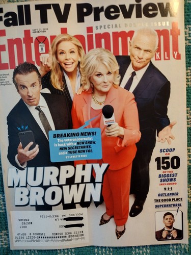 FALL TV PREVIEW 09/21/2018 DOUBLE ISSUE ENTERTAINMENT WEEKLY. - Foto 12 di 12