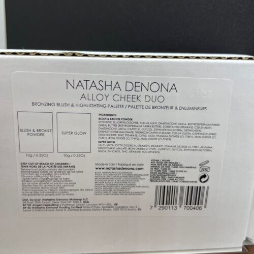 Dúo de mejillas de aleación NATASHA DENONA en polvo súper brillante + rubor y bronce totalmente nuevo - Imagen 9 de 13