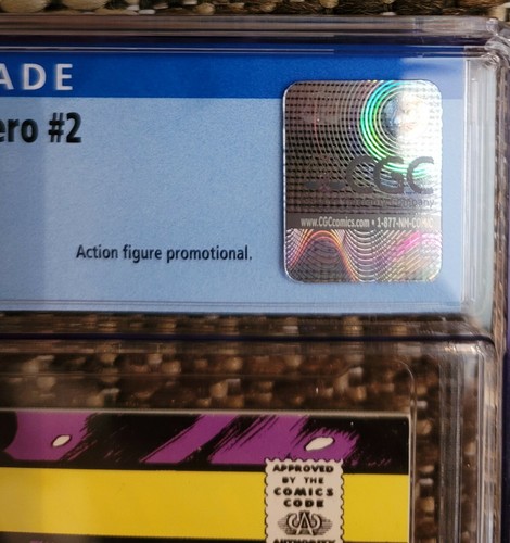 GI JOE A REAL AMERICAN HERO #2 CGC 8.0 Rare Hasbro Action Figure Reprint Variant - Picture 4 of 6