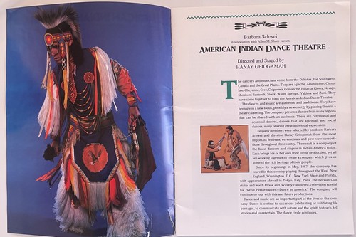 American Indian Dance Theatre | Souvenir Program | FOR CHARITY - Picture 2 of 8