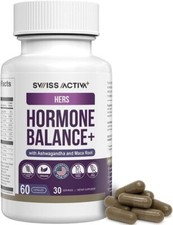 Swiss Activa+ Hormone Balance & Support Supplement for Women 60ct, 30-Day